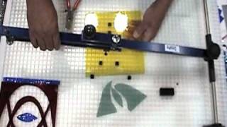 How to Cut Glass Using The Cutters Mate  Delphi Glass [upl. by Diantha]