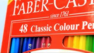 FaberCastell Classic Colour Pencils Technique [upl. by Sabir]