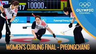 KOR v SWE Gold Medal Game  Womens Curling  PyeongChang 2018 Replays [upl. by Pompei409]