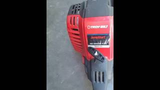 Troy Built TB525 EC weed eater head removal [upl. by Lucila958]