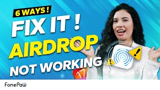 6 WAYS to Fix Airdrop Not Working iPhone 1112131415 [upl. by Engleman430]