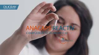 Anacaps reactiv Ducray  complemento alimenticio anticaída capilar [upl. by Yekcir]