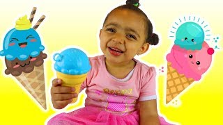 Ice Cream Song  Nursery Rhymes amp Kids Songs [upl. by Anitsyrc]