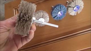 Tool Test Nylon Abrasive Sanding Wheels [upl. by Drofyar518]