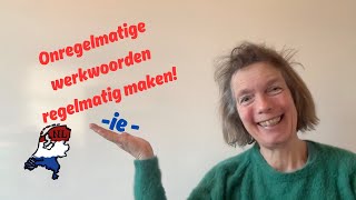 onregelmatige werkwoorden met ie [upl. by Nirel]