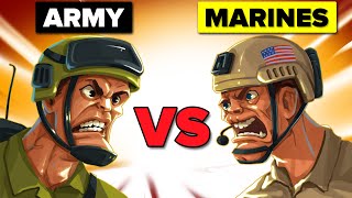 ARMY vs MARINES  Whats the Real Difference [upl. by Wilder]