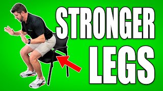 Strong Legs For Seniors The ONLY Leg Workout You Need 65 [upl. by Ayotal]