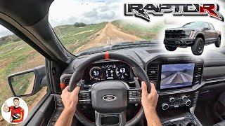 The Ford F150 Raptor R Lets You Choose Monster or Mouse POV Drive Review [upl. by Esinrahs]