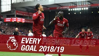 All 89 of Liverpools Premier League goals from the 201819 season [upl. by Rahm]