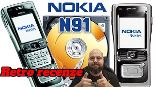 Retro recenze Nokia N91  Frajerka s pevným diskem a WiFi přišla pozdě [upl. by Lauzon]