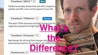 Eyebuydirectcom difference between XTRActive GEN S amp photochromic transitions [upl. by Kerek]