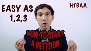 How to Start a Petition [upl. by Elvera]