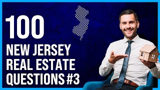 New Jersey Real Estate Exam 3 2023 100 Questions with Explained Answers [upl. by Eninej]