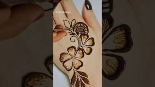 Arabic stylish mehndi design 😍  mehndi design henna mehndi mehndidesign viralvideo [upl. by Nahtahoj]