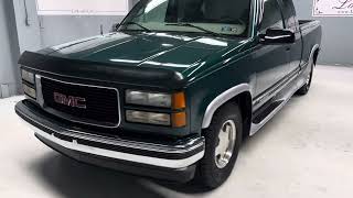 Immaculate 1997 GMC Sierra Extended Cab SLE with only 76153 miles [upl. by Hackathorn49]