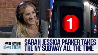 Sarah Jessica Parker Still Takes the NYC Subway All the Time [upl. by Lodge]