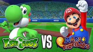 Mario Super Sluggers  Team Yoshi Vs Team Mario [upl. by Prisilla]