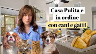 10 consigli per una casa pulita e in ordine  con cani e gatti [upl. by Darnell]