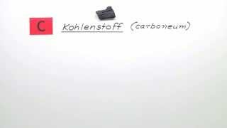 Das Element Kohlenstoff  Chemie  Allgemeine und anorganische Chemie [upl. by Ellinad]