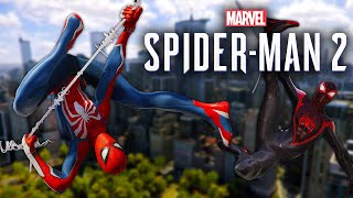 Why Traversal In Marvels SpiderMan 2 Is Simply GREAT [upl. by Ahsiel]