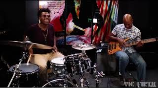 Vic Firth jams Jamar Young Featuring Anthony Crawford [upl. by Nivan]