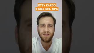 ETSY Kargo Firmaları FedEx  DHL  UPS Karşılaştırma  Ücretsiz Etsy Dersleri [upl. by Shelly775]