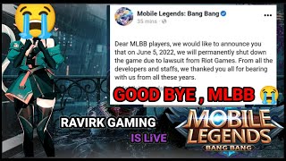 NEW UPDATE  MLBB SHUTDOWN IN 5 JUNE 2022 REAL YA FAKE [upl. by Bethany543]