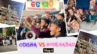 Toshali mela bhubaneswar bhai itna sundar mela  odisha fc vs hyderabad fc ka football match [upl. by Yedrahs]