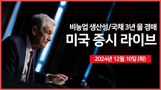 24년 12월 10일 화 구글 양자 칩 윌로우 공개｜LLY 150억 자사주 매입 발표｜TSMC 11월 매출｜마이크로소프트 주주 총회｜  오선의 미국 증시 라이브 [upl. by Toblat]