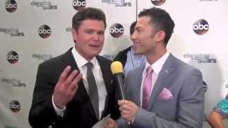 Dancing With The Stars Red Carpet  Donny Osmond  AfterBuzz TV April 14th 2014 [upl. by Gav832]