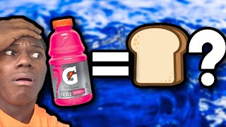 I TURNED GATORADE INTO BREAD  Cooking with Lonnie [upl. by Yelsha443]