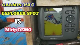 Mencari spot ultra light jig  Seperti Demo fishfinder garmin 350c [upl. by Jarrod]