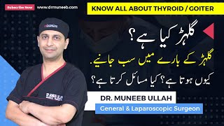 Thyroid Goiter  Know it All drmuneeb [upl. by Tinya]