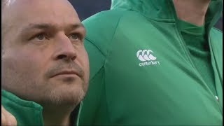 National Anthems  Ireland vs England 6N Rd1 2019 [upl. by Rosmunda809]