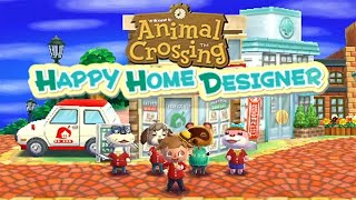 Looking at my Animal Crossing Happy Home Designer City [upl. by Enyawad625]