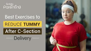 Easy and Effective Exercises to Reduce Tummy After a CSection Delivery [upl. by Viole]