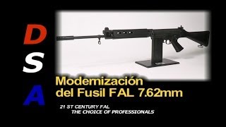 Modernización del Fusil FAL 762mm [upl. by Adnowat]