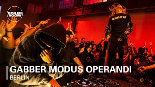 Gabber Modus Operandi  Boiler Room Festival Berlin Third Space [upl. by Salli]