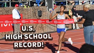 US High School NATIONAL RECORD Union Catholic Wins Insane 4x800m At Penn Relays 2024 [upl. by Abott]