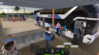 Night Drive 🛣️👮  Partas Skin Neoplan Skyliner 2020 Bus Simulator Ultimate [upl. by Gae]