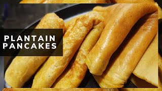 HOW TO MAKE PLANTAIN PANCAKES [upl. by Innavoeg]