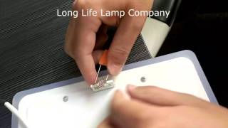 LED Panel LightHow to install the spring [upl. by Coveney]