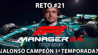 F1 MANAGER  RETO CAMPEONES 1ª TEMPORADA  ALONSO 1 ASTON 1  GP EEUU SPRINT 21 [upl. by Anoved]