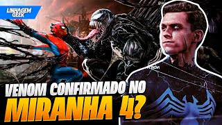 INSIDER CONFIRMA SIMBIATI EM HOMEM ARANHA 4 [upl. by Rossi527]