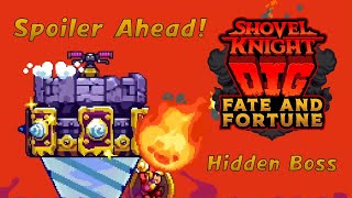 Shovel Knight Dig Knightmare 10 Hidden Boss Fight [upl. by Brion]