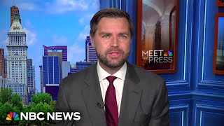 JD Vance says the Trump campaign ‘should be focused on the policy’ Full interview [upl. by Taran676]