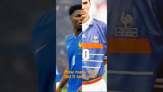 How many tries did it take U🧐🤔 football edit zidane france fypシ゚viral trending shorts [upl. by Madonna913]