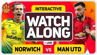 NORWICH vs MANCHESTER UNITED With MARK GOLDBRIDGE LIVE [upl. by Urbain]