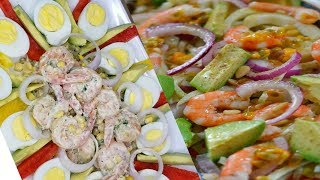 SALADE DAVOCAT AUX CREVETTES [upl. by Aneed]