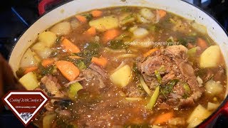 CAROLYNS OXTAIL SOUP DELICIOUS and STICKS TO YA RIBS  Cooking With Carolyn [upl. by Alberto]